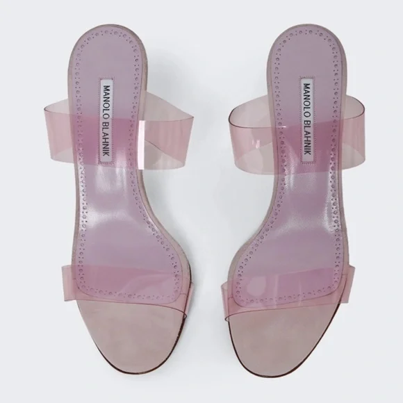 Manolo Blahnik Scolto Mules - Picture 6 of 8